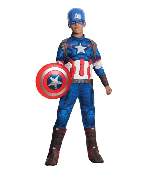 Marvel Captain America Boys Costume Superhero Costume