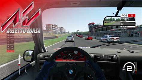 Assetto Corsa Lap Race At Brands Hatch In Bmw M E Gr A Youtube