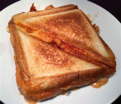 Baked Bean And Cheese Toasted Sandwich Toastie Recipes