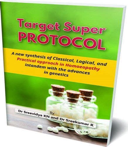 Target Super Protocol Homeopathic Book By Dr Sreevidya Kn And Dr