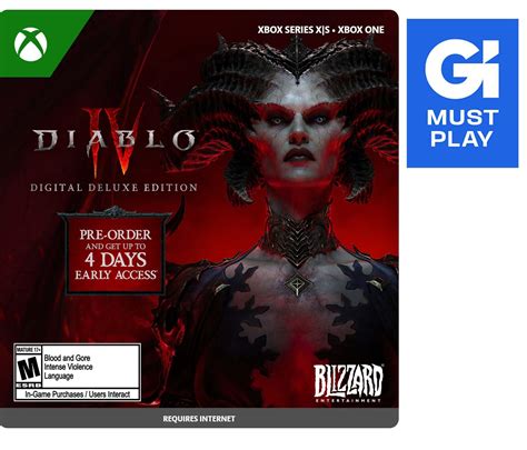 diablo iv deluxe xbox series x xbox series x gamestop