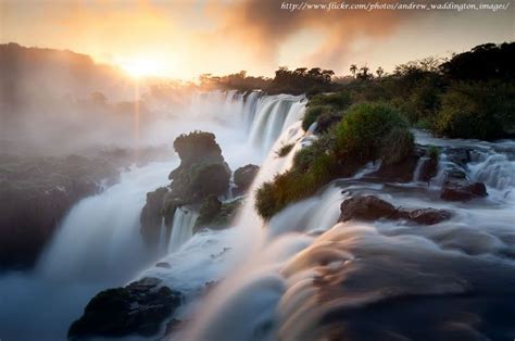Iguazu Falls Sunrise By Sanfairyanne Via 500px Iguazu Falls Round