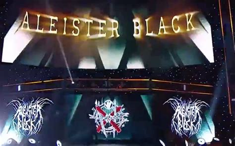 Watch Aleister Blacks New Entrance And Music From Wwe Raw This Week