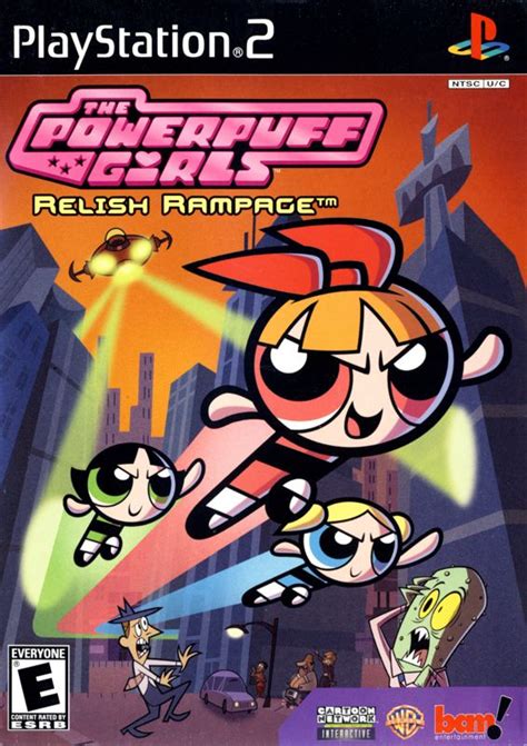The Powerpuff Girls Relish Rampage Cover Or Packaging Material Mobygames