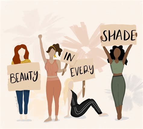 Women Empowerment Black Lives Matter Illustration Artwork By Aisha