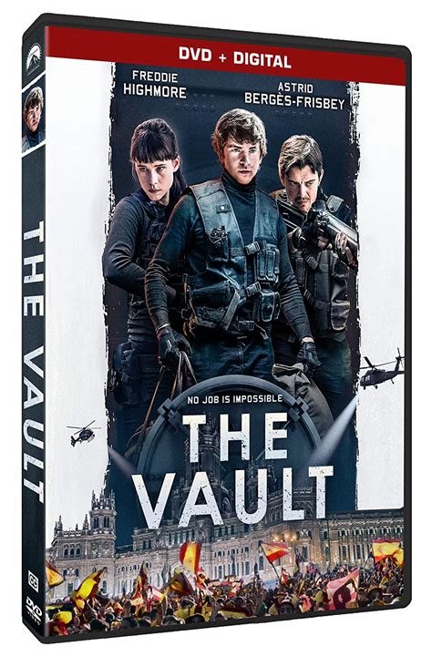 Dvd And Blu Ray The Vault Aka Way Down 2021 Starring Freddie Highmore