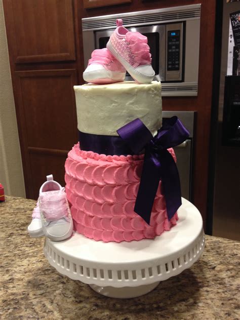 Twin Girls Baby Shower Cake Twin Baby Shower Cake Cute If A Boy And