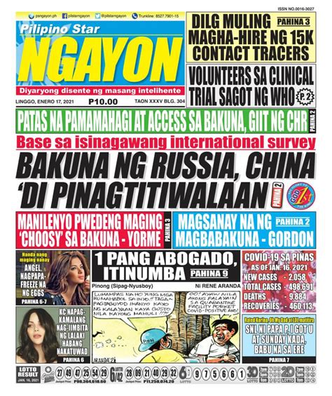 Pilipino Star Ngayon Sports Tagalog