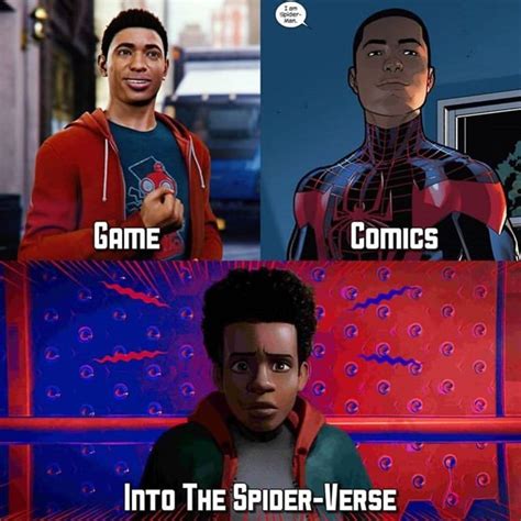Spider Man On Instagram Who Is Your Favorite Version Of Miles Morales Credit