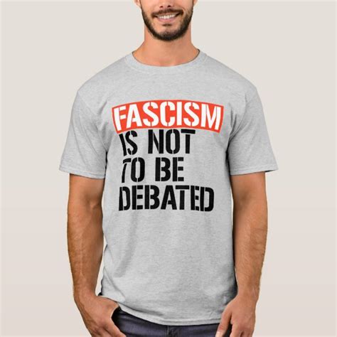 Fascist T Shirts And Shirt Designs Zazzle Uk