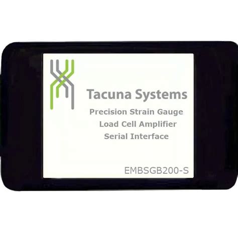 Load Cell Amplifier Enclosure Strain Gauge Accessory Tacuna Systems