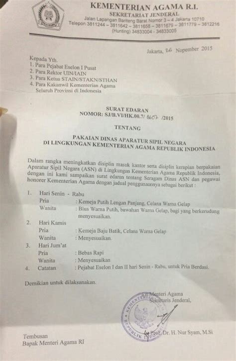Uu 5 tahun 2014 tentang asn diundangkan di jakarta oleh menkumham, amir syamsudin, dalam lembaran negara republik indonesia tahun 2014 nomor 6 khusus untuk. 32+ Pakaian Dinas Asn 2020 Hari Kamis, Trend Terbaru