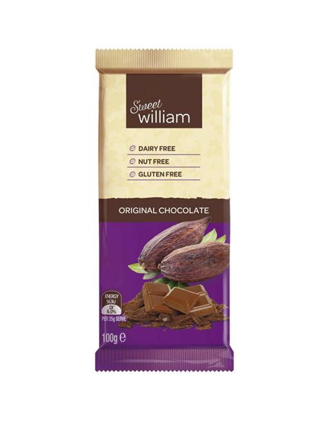 Sweet William Original Chocolate Dairy Free G Ally S Basket