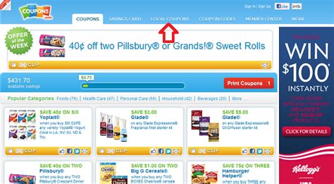How To Change Your Zip Code On The New Coupons Com Layout
