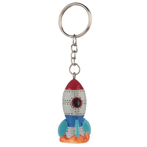 Fun Novelty Keyring Colourful Leather Enamel Resin Metal Collectable