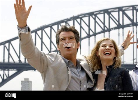 Pa Photos Aap Uk Use Only Pierce Brosnan And Rosamund Pike In