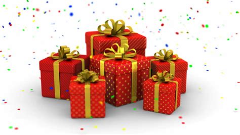 How to start a curated gift box business. Gift Boxes Animation. White Background, Stock Footage ...