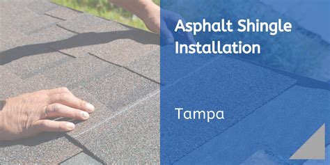 Asphalt Shingle Installation In Tampa Classic Roofing