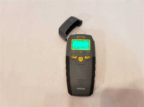 This popular type of electronic leak detector collects air from the area which is being diagnosed. General Tools MMD4E Digital Moisture Meter, Water Leak ...