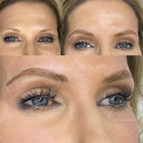 3d Eyebrow Tattoo In Fulton County Ga Sara Justice Cosmetic