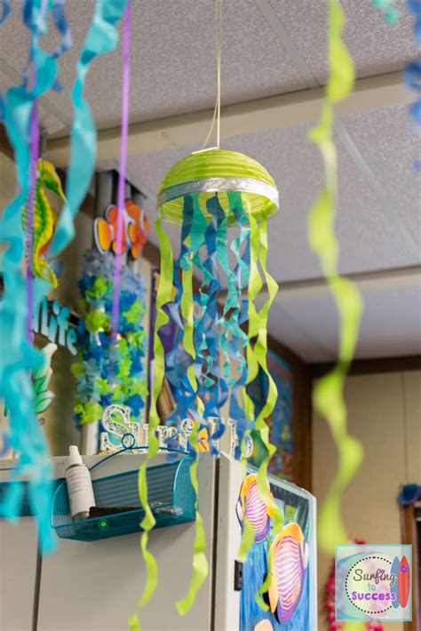 New as free as the ocean wood wall decor price $24.99 quick view new turquoise cutout mermaid tail metal wall decor price $8.99 quick view sale blue & white seashell jar was: My Ocean Theme Classroom - Surfing to Success