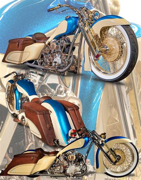 Azzkikr Custom Cycles Harley Bagger Bagger Motorcycle Painting
