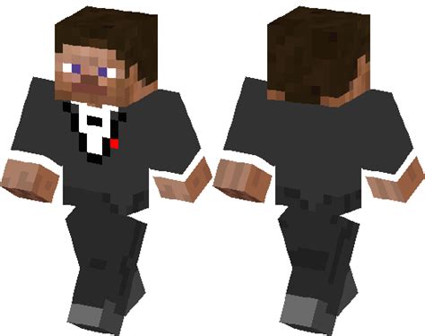 Tuxedo Steve Minecraft Skin Minecraft Hub