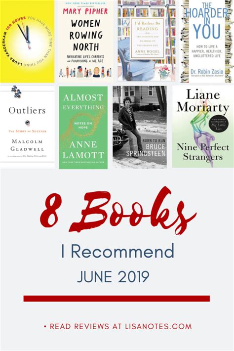 8 Books I Recommend June 2019
