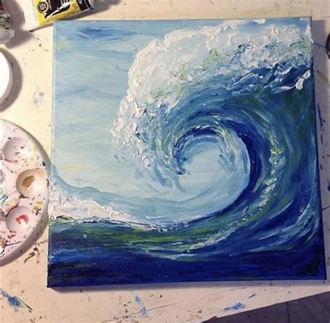 Water Splash Painting Art Painting Wave Art Art