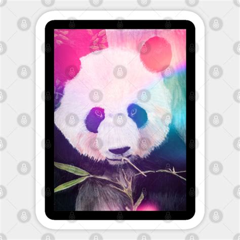 Panda Bear Panda Sticker Teepublic