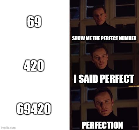 The Perfect Number Imgflip
