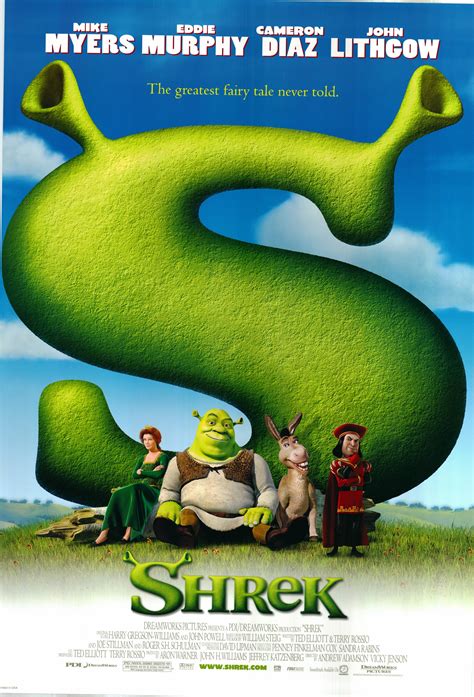 Shrek Original Movie Poster Etsy Uk