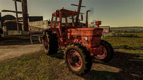 Rusty Tractor With Old Plow V10 Fs19 Farming Simulator 19 Mod Fs19 Mod