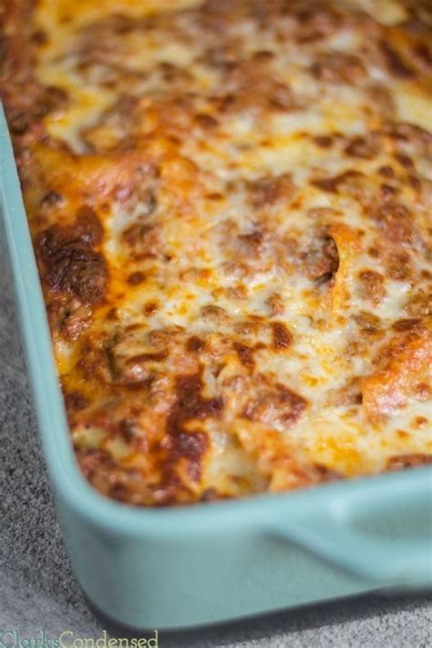 Easy Meat Lasagna Recipe