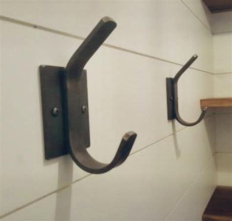 Metal Wall Hooks For Wall Rustic Hooks For Bathroom Black Metal Hook