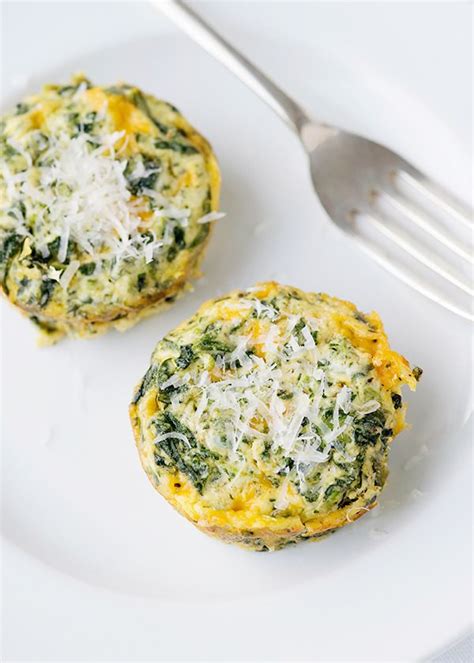 Mini Spinach Frittatas Baked Bree