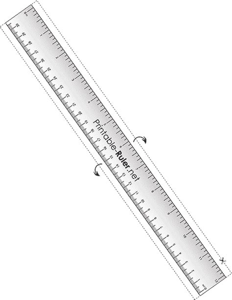 Printable Your Free And Accurate Printable Ruler