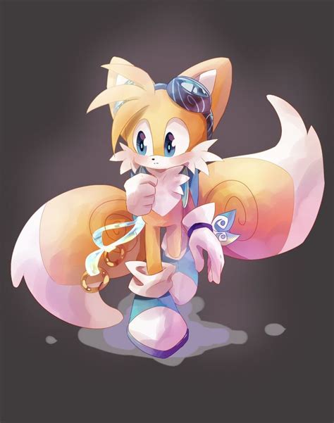 Tails By Y Firestar On Deviantart Sonic Fan Characters Hedgehog Art Sonic