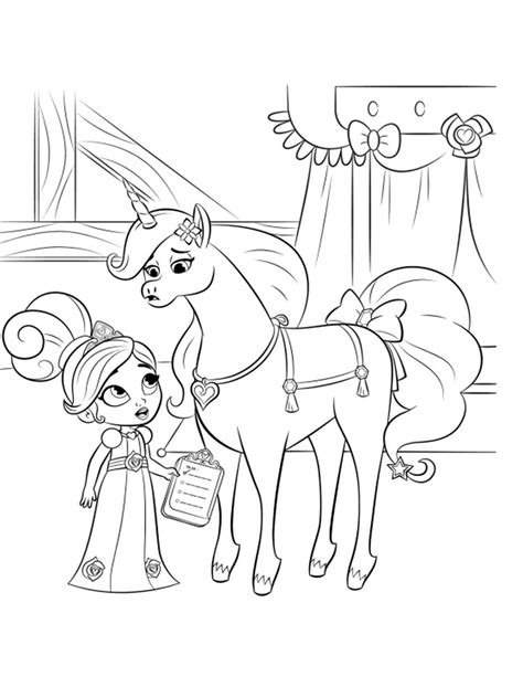 Nella The Princess Knight Coloring Pages Download And Print Nella The