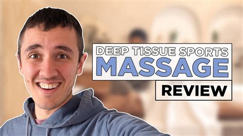 Deep Tissue Sports Massage Review Youtube