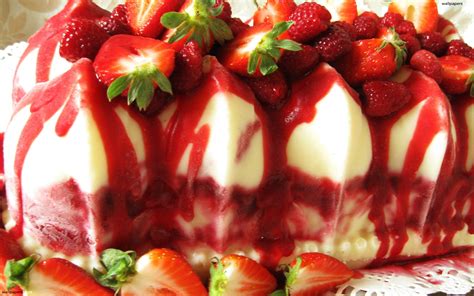 Delicious strawberry dessert perfect for a hot summer day