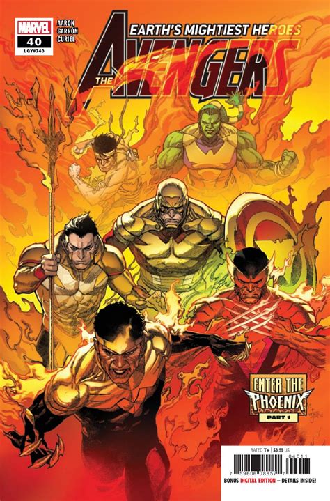 Avengers 40 Kicks Off Enter The Phoenix The Return Of The Phoenix Force
