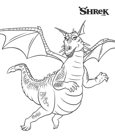 Coloriage dragons le film how to train dragon night fury toothless dragon coloring page. Kids-n-fun.com | 18 coloring pages of Shrek 3