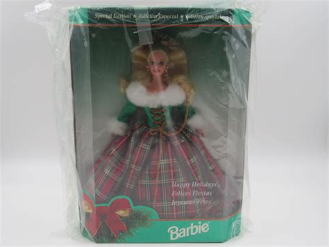Happy Holidays Gala International Barbie Doll 1995 Special Etsy In