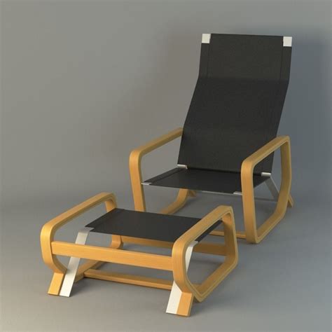 Toro lounge chair folding lounge chair chair oak dining from toro lounge chair types. 3D Toro Lounge Chair | CGTrader
