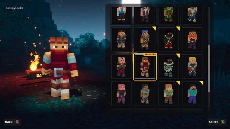 Minecraft Dungeons Custom Skins How To Change Character Appearance