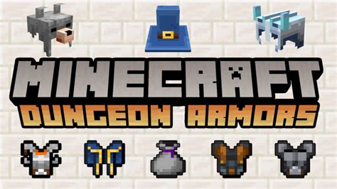 Minecraft Mc Dungeons Armors Mod Updated To Version 137 Download