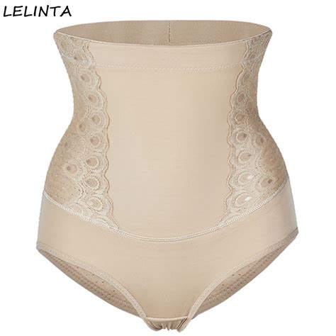 Lelinta Women Seamlesss Body Shaper High Waist Trainer Stretchable Panties Tummy Firm Control
