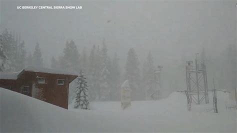 Lake Tahoe Ski Resorts Close As Potentially Record Breaking Snowstorm