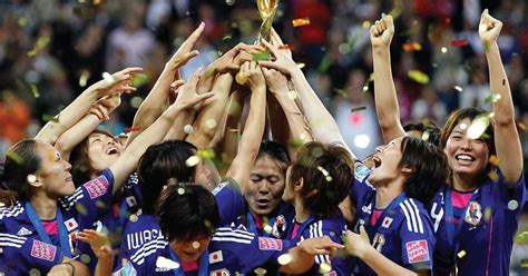 Against All Odds Japan Win 2011 Fifa Womens World Cup To Bring Joy To